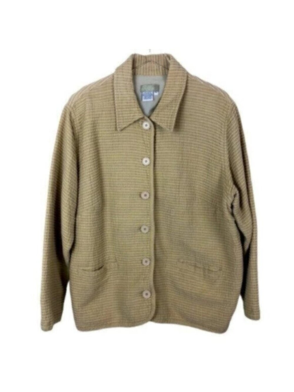 The Territory Ahead Women's Tan Ribbed Jacket Size 2X